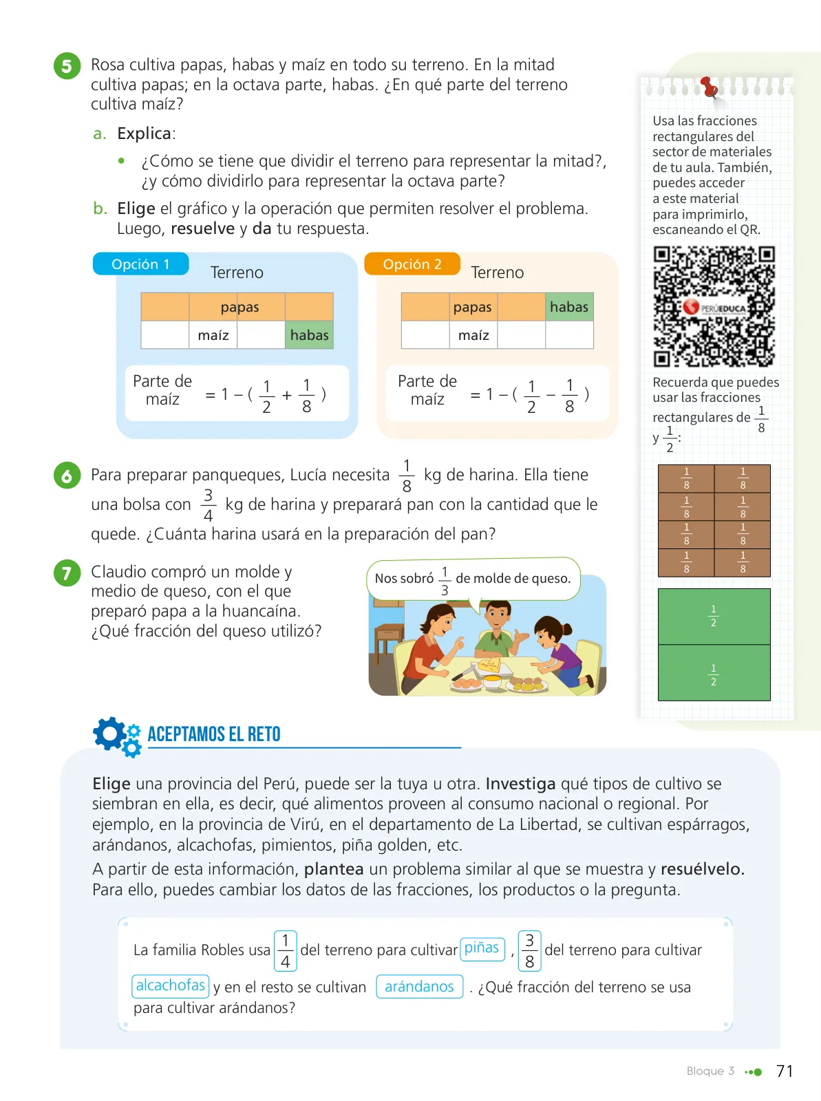 Miniatura página 73 de Texto de Matemática 5. Quinto grado de Primaria · 2024