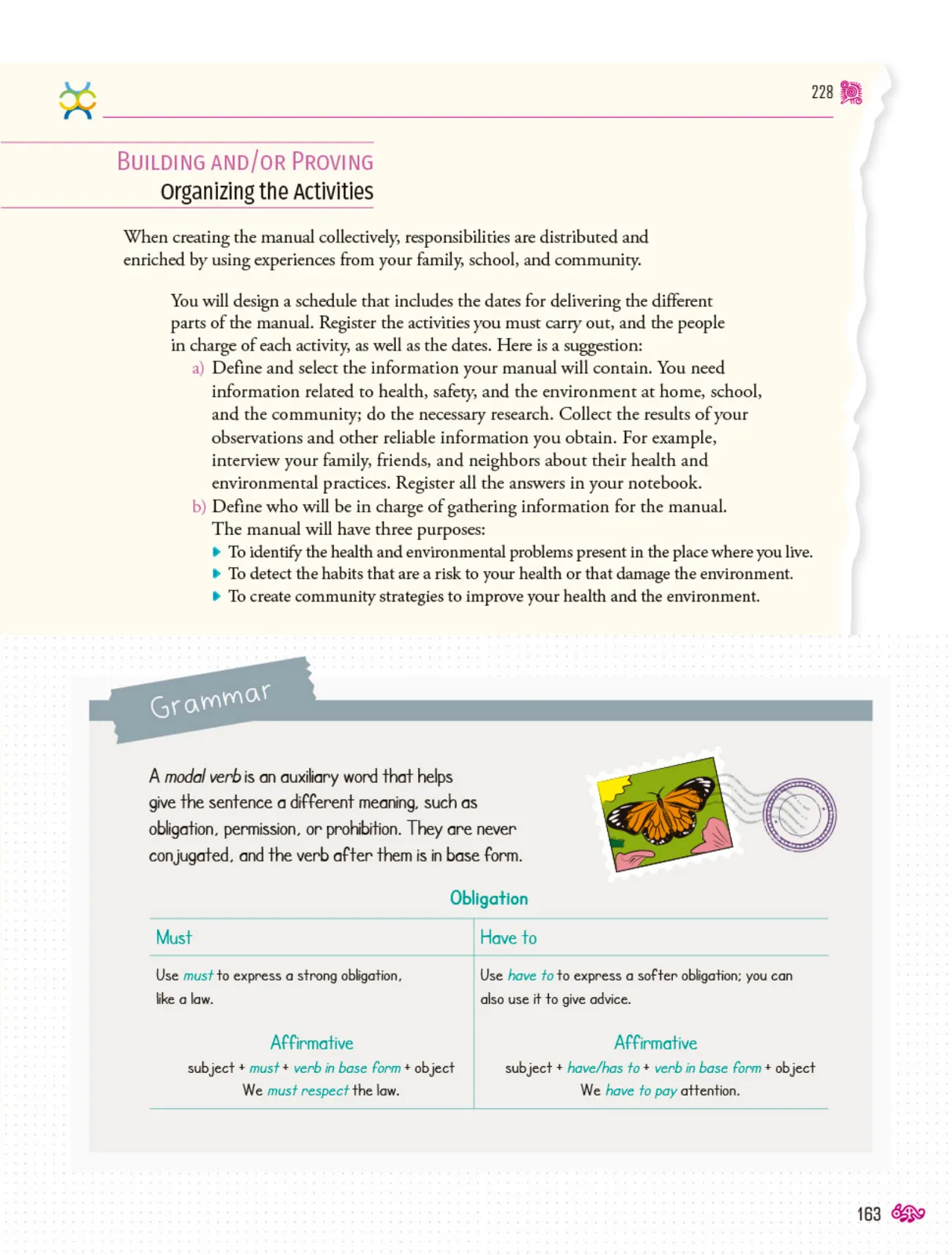 Página 164 de Uérakua anapu uantakua. Projects and Readings  Libro de Educación Secundaria Grado 1°  Ciclo Escolar 2025 - 2026