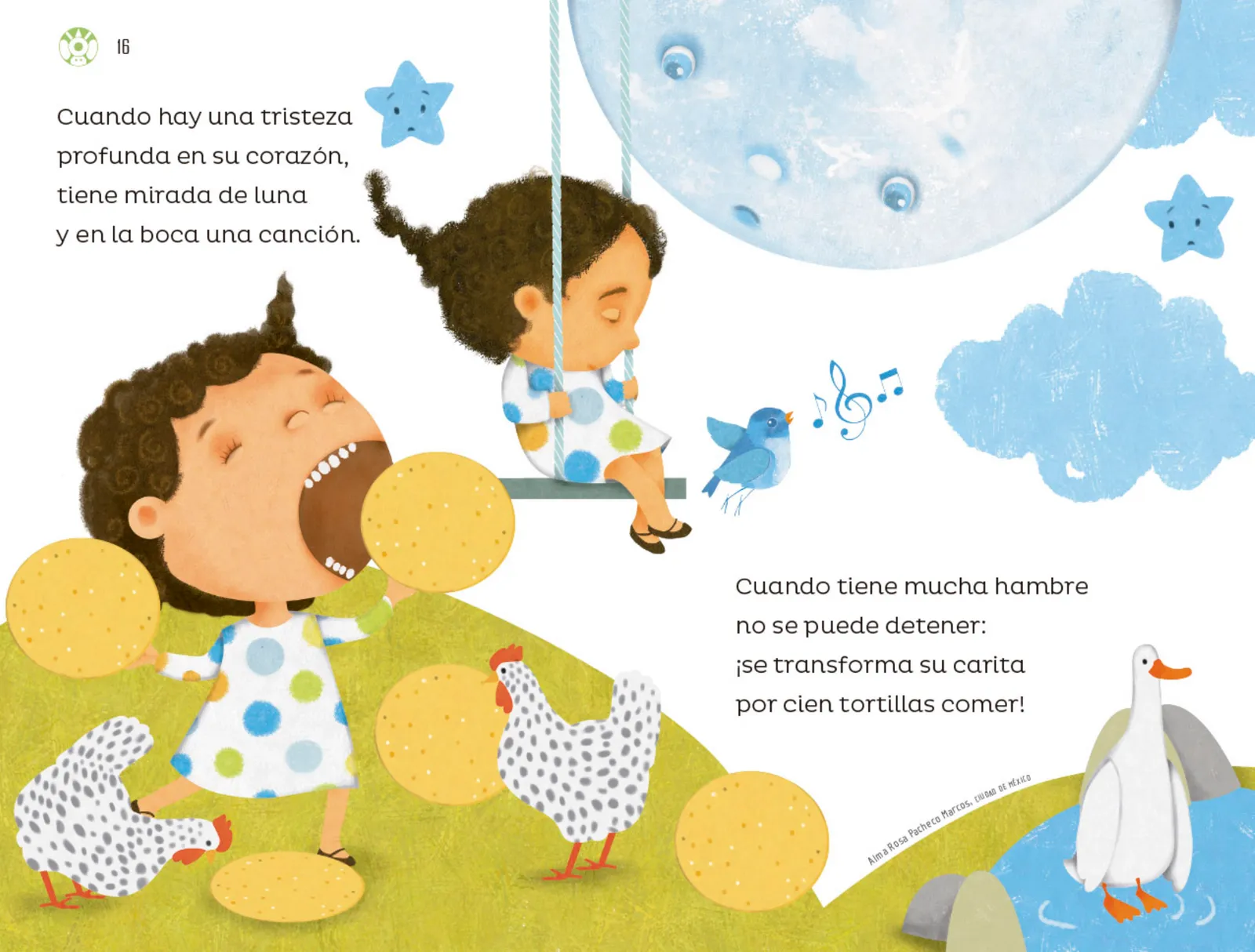Miniatura página 17 de Múltiples lenguajes.   Libro de Educación Preescolar Grado 3°  Ciclo Escolar 2025 - 2026