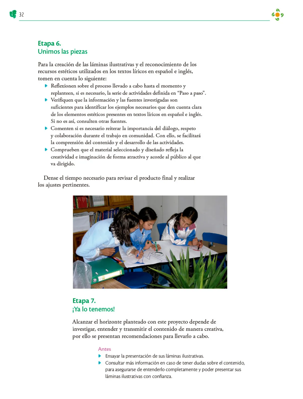 Miniatura página 33 de Colección Ximhai. Nuestro libro de Proyectos.  Tomo II.   Libro de Educación Telesecundaria Grado 1°  Ciclo Escolar 2025 - 2026