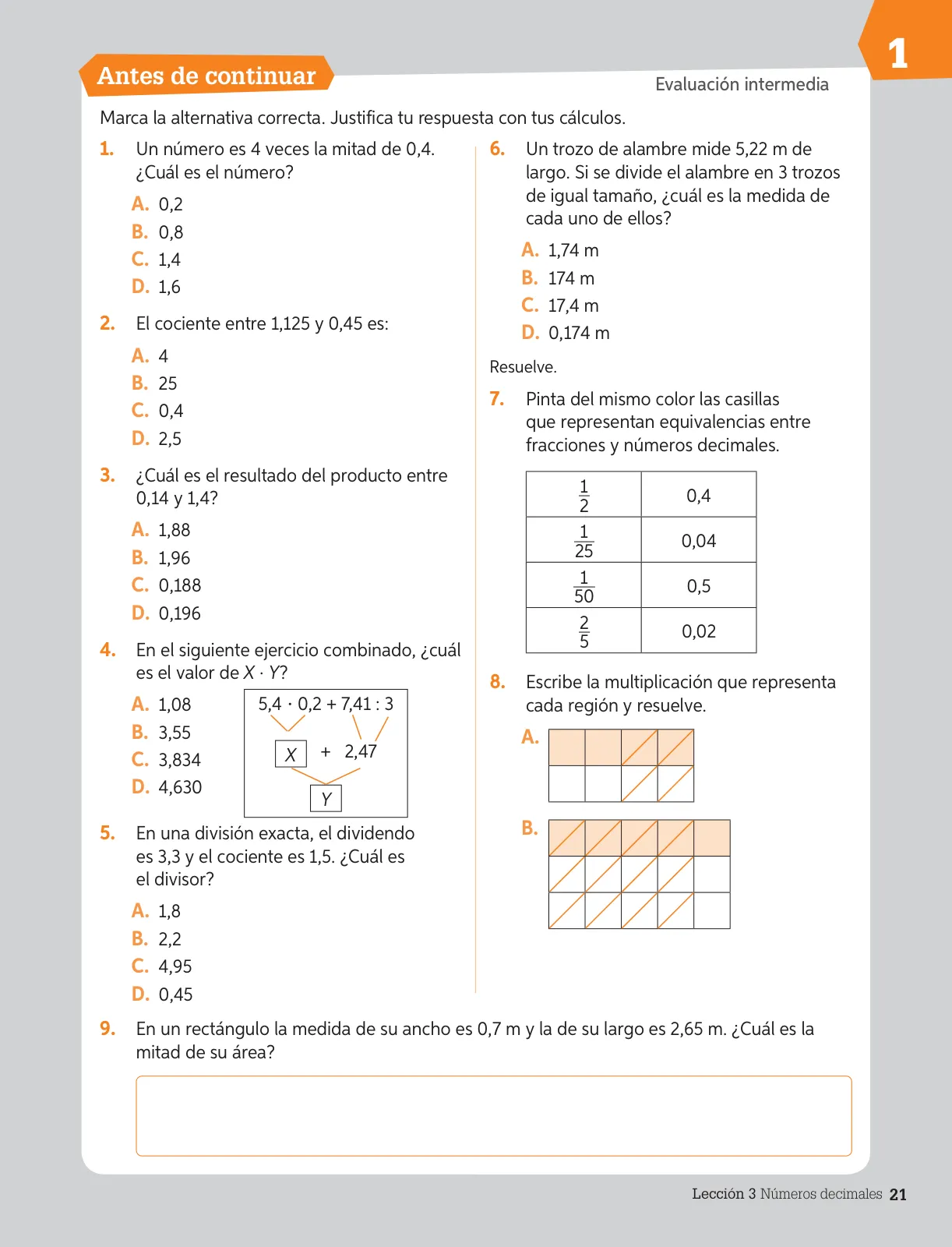 Página 22 de Matemática – Séptimo Básico | Texto del Estudiante MINEDUC – Descargar PDF · 2024