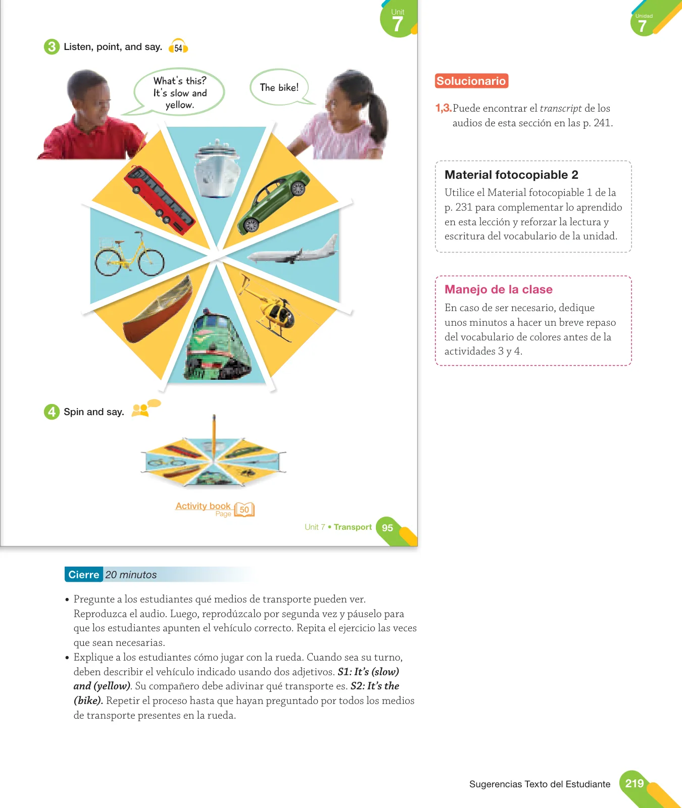 Página 83 de Inglés – Tercero Básico | Texto del Estudiante MINEDUC – Descargar PDF · 2024