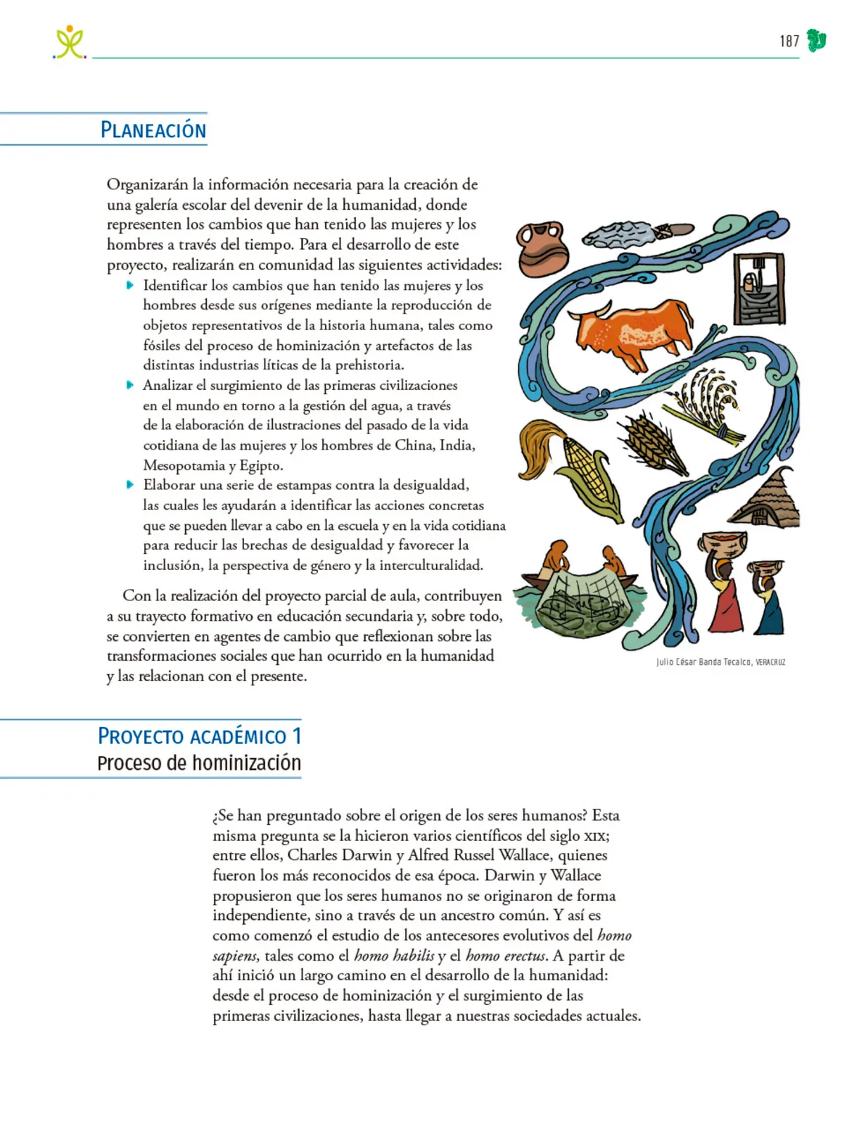 Miniatura página 188 de Colección Nanahuatzin. Nuestro libro de Proyectos. Tomo I.   Libro de Educación Telesecundaria Grado 3°  Ciclo Escolar 2025 - 2026