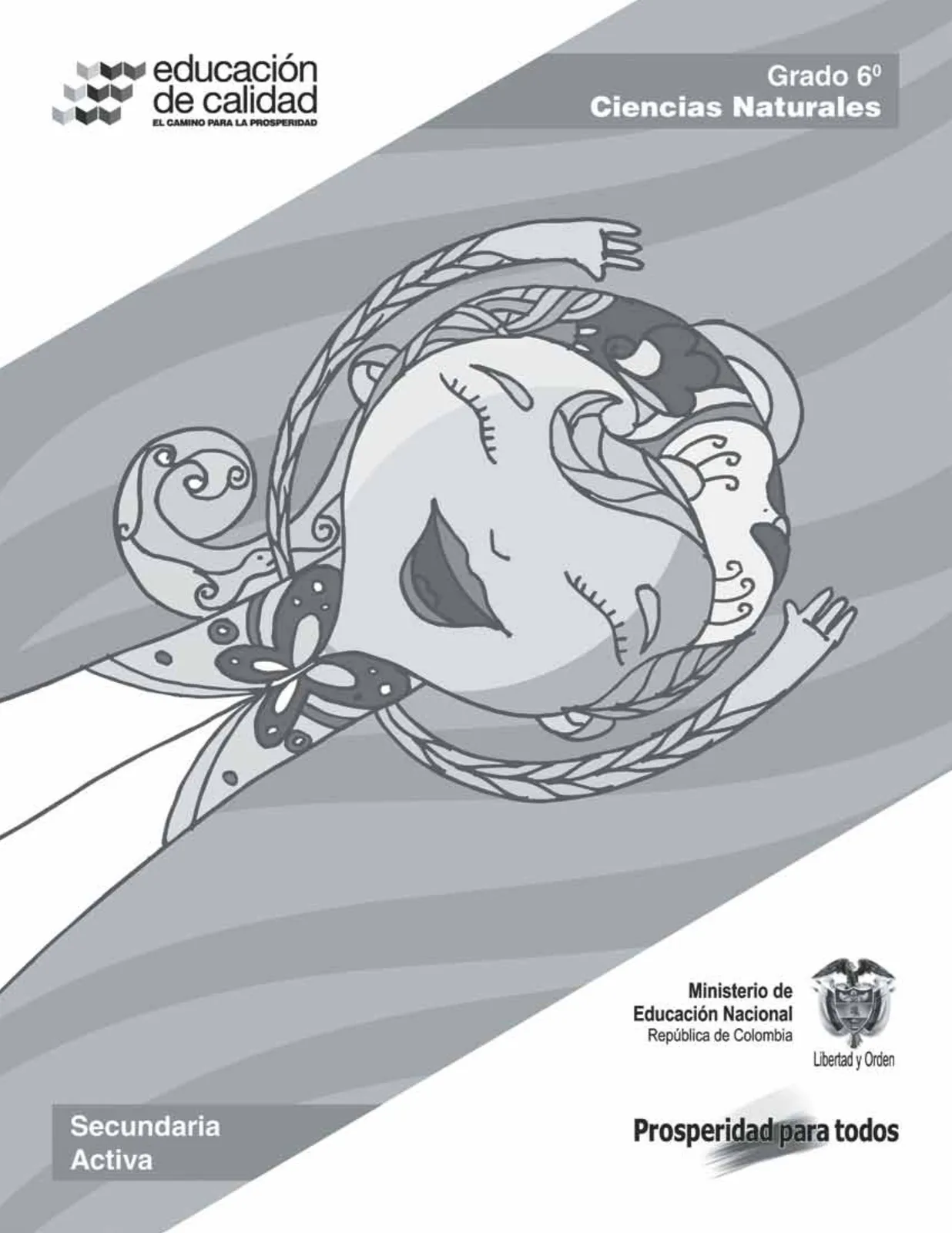 Portada de Ciencias Naturales 6° · Secundaria Activa
