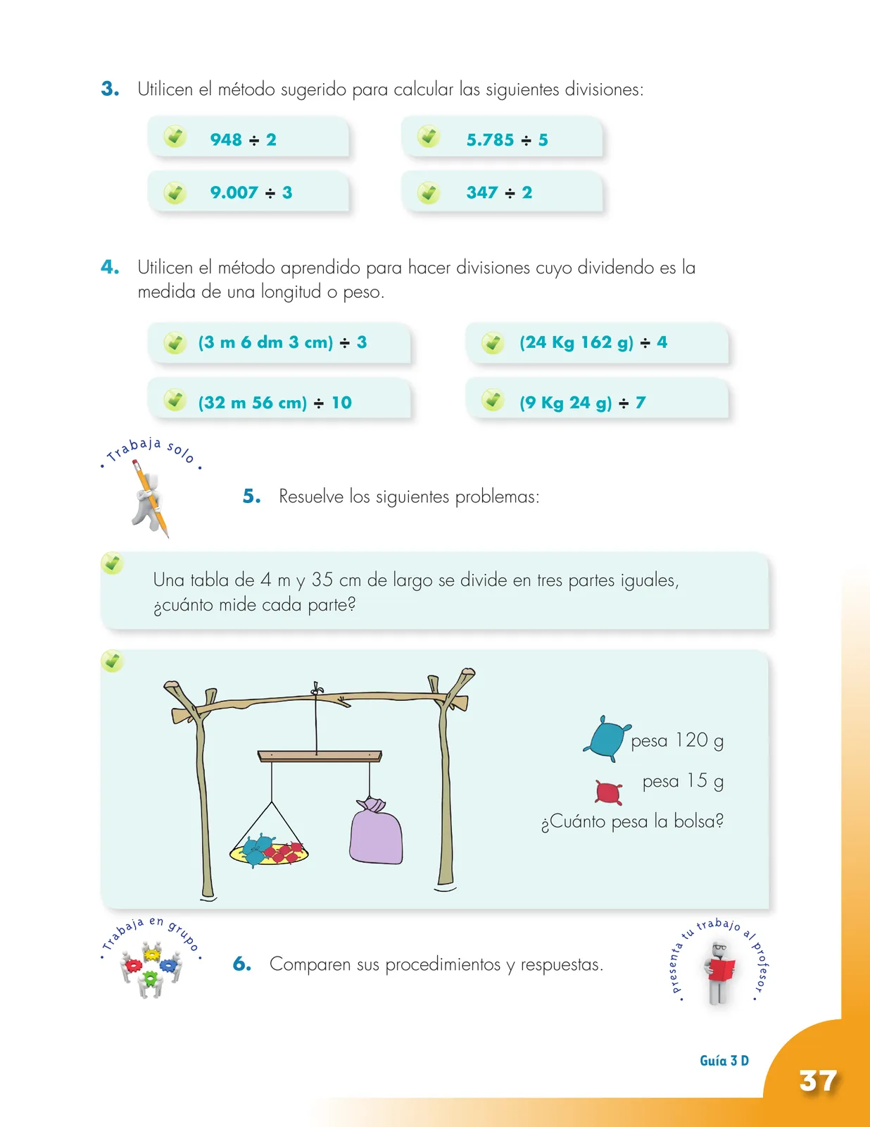 Página 37 de Matematica 4° · Cartilla 01