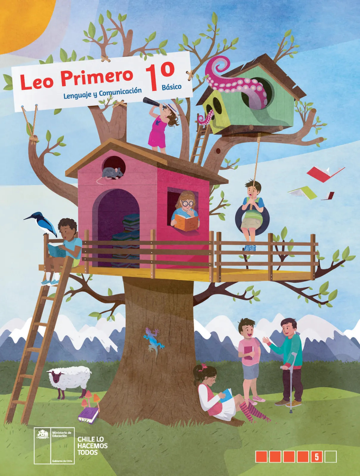 Portada de Lenguaje y Comunicación – Primero Básico | Texto del Estudiante MINEDUC – Descargar PDF · 2024