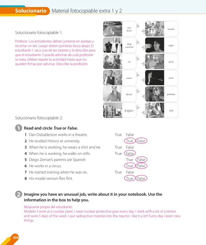 Página 68 de Inglés – Quinto Básico | Texto del Estudiante MINEDUC – Descargar PDF · 2024