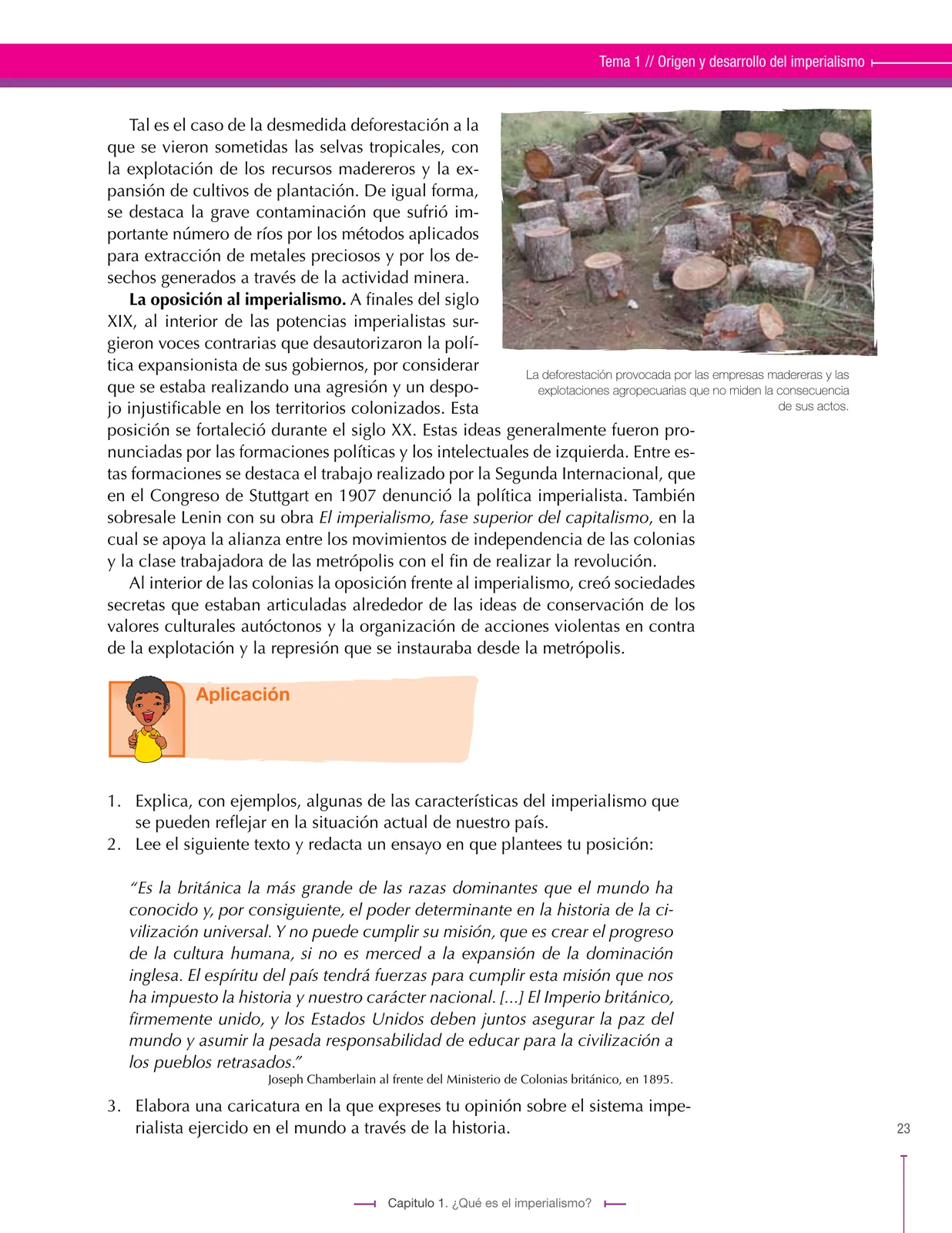 Página 23 de Ciencias Sociales 9° · Secundaria Activa