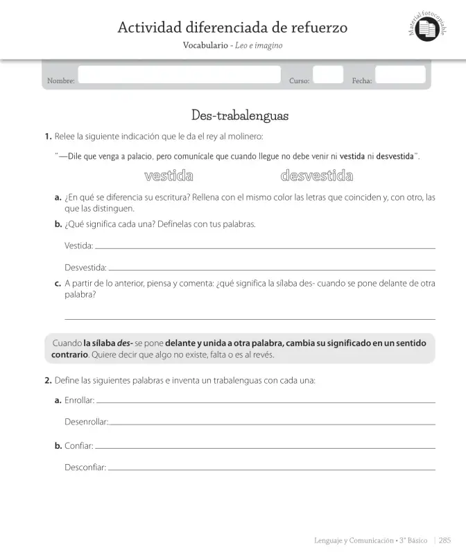 Página 147 de Lenguaje y Comunicación – Tercero Básico | Texto del Estudiante MINEDUC – Descargar PDF · 2024