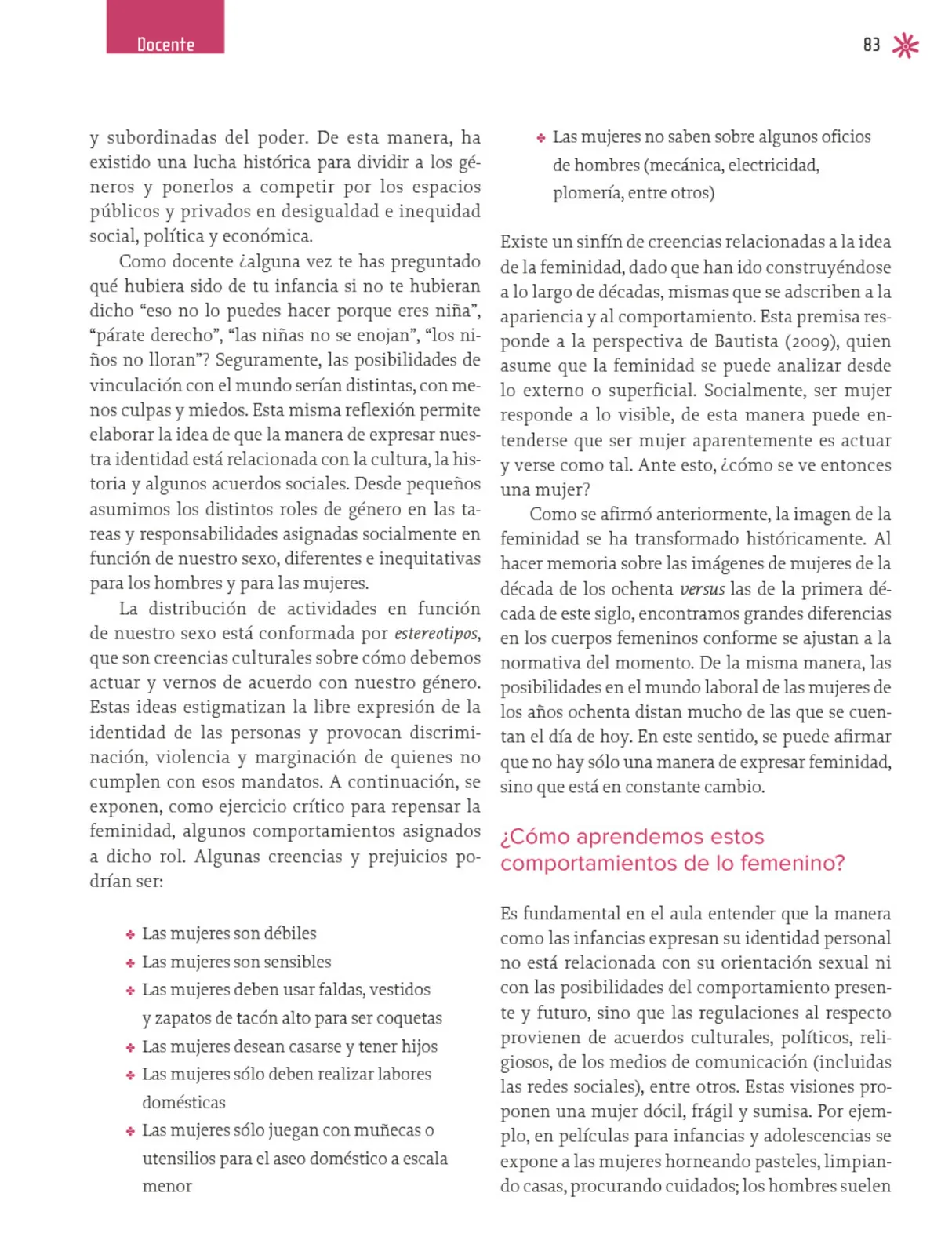 Página 84 de Un libro sin recetas para la maestra y el maestro. Fase 2 Libro de Educación Preescolar Grado 1°, 2°, 3° Ciclo Escolar 2025 - 2026