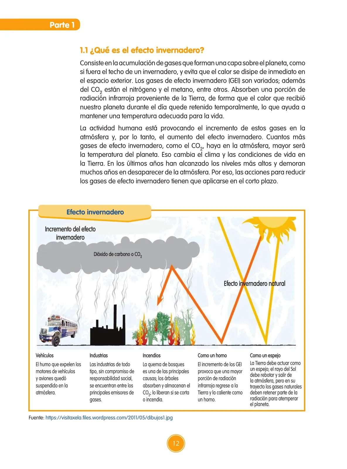 Miniatura página 13 de Guía de educación ambiental para el desarrollo sostenible : cambio climático · 2016