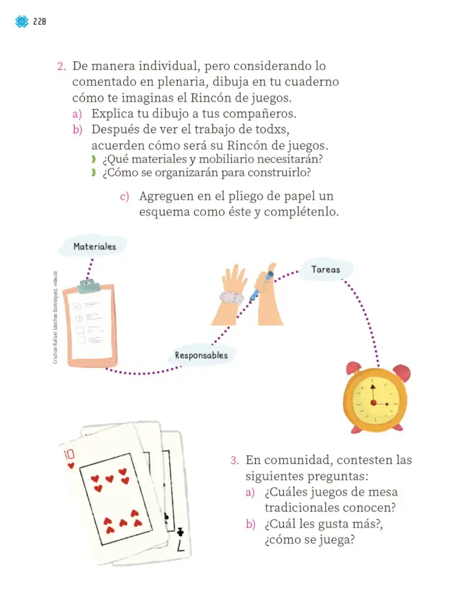 Página 229 de Proyectos de Aula. Libro de Educación Primaria Grado 1° Ciclo Escolar 2025 - 2026