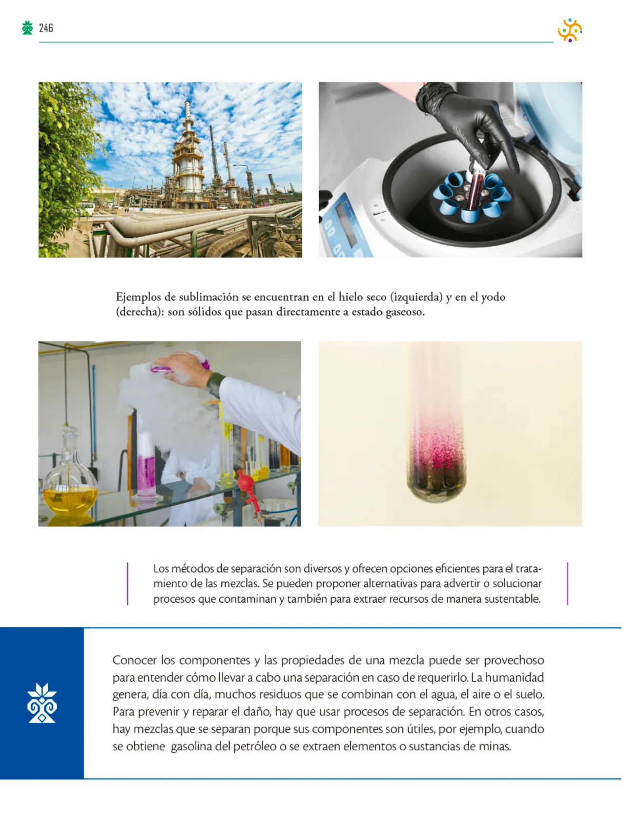 Página 247 de Colección Nanahuatzin. Saberes y pensamiento científico. Libro de Educación Telesecundaria Grado 3° Ciclo Escolar 2025 - 2026
