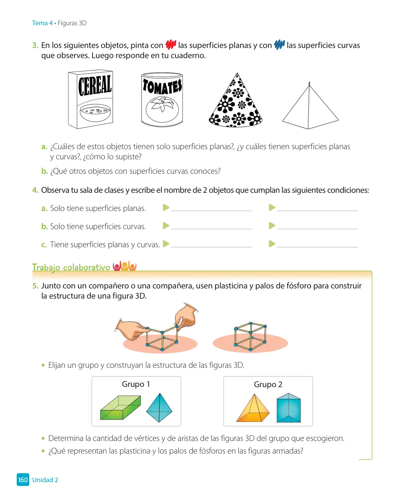 Página 162 de Matemática – Tercero Básico | Texto del Estudiante MINEDUC – Descargar PDF · 2024