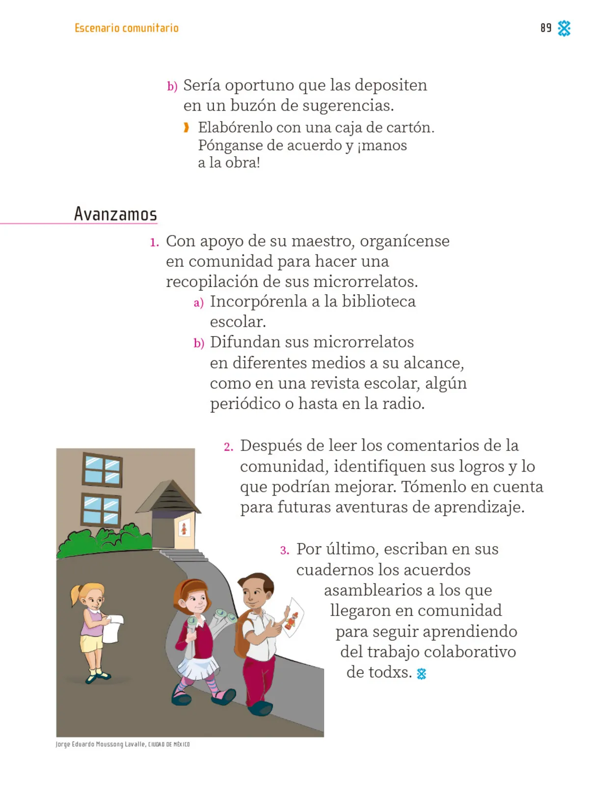 Página 90 de Proyectos Comunitarios.   Libro de Educación Primaria Grado 1°  Ciclo Escolar 2025 - 2026