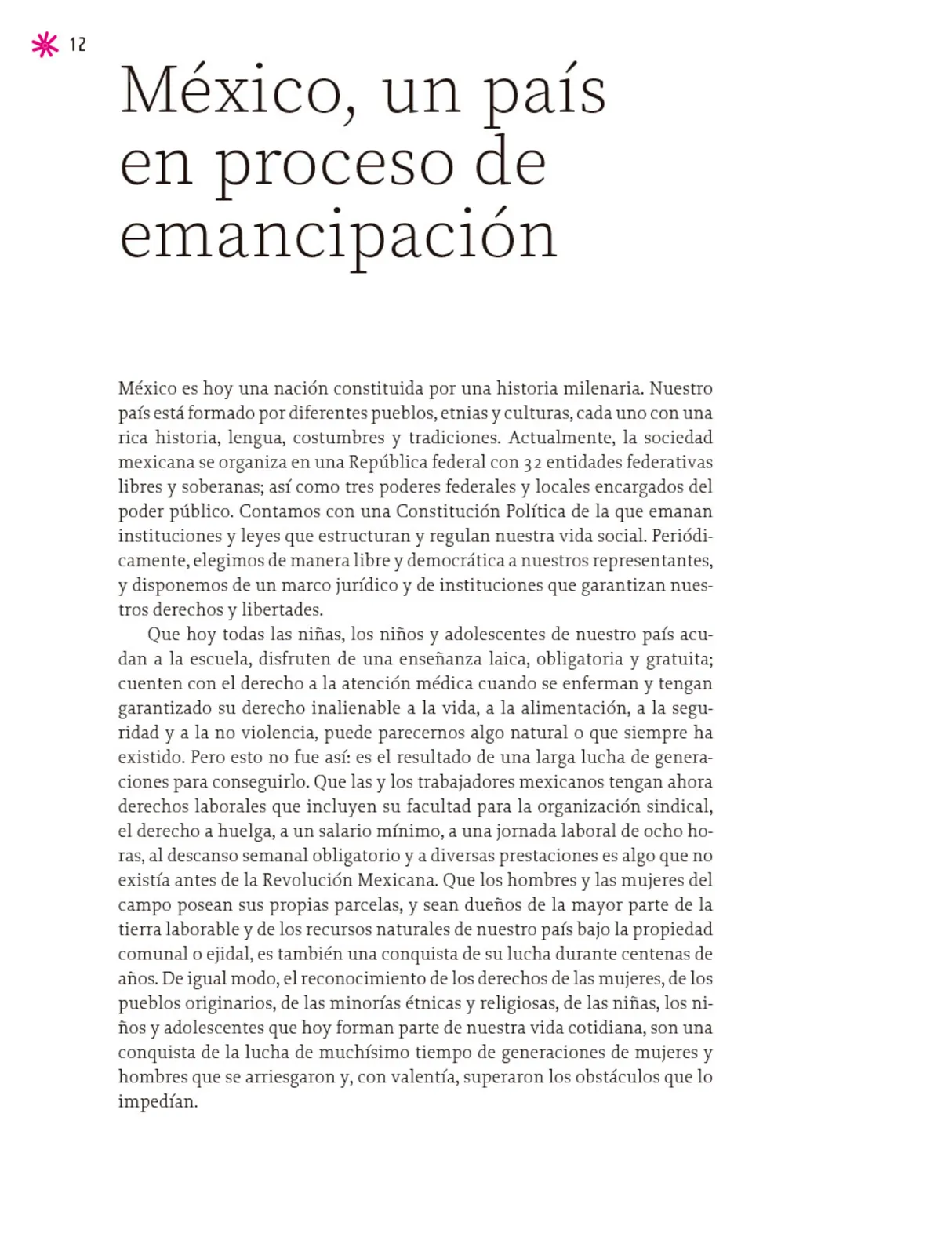 Miniatura página 13 de Un libro sin recetas, para la maestra y el maestro. Fase 5  Libro de Educación Primaria Grado 5°, 6°  Ciclo Escolar 2025 - 2026