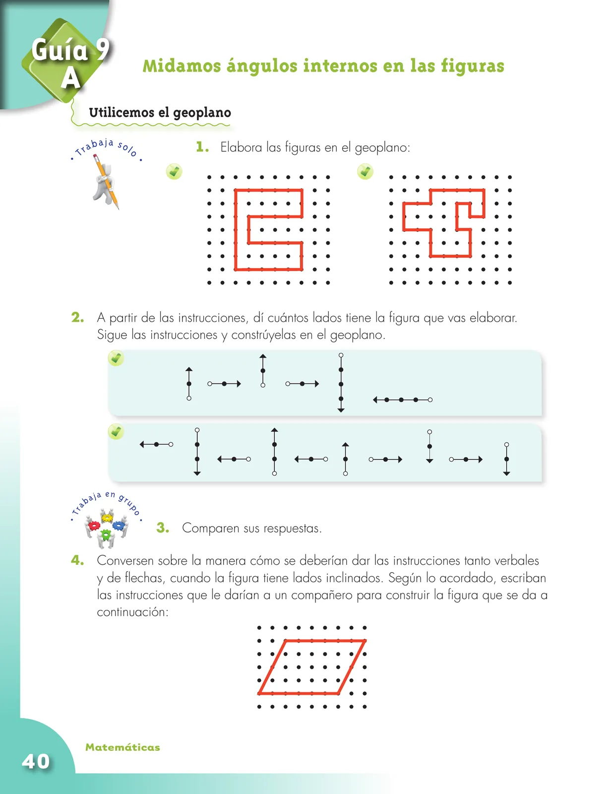 Miniatura página 40 de Matematica 5° · Cartilla 02
