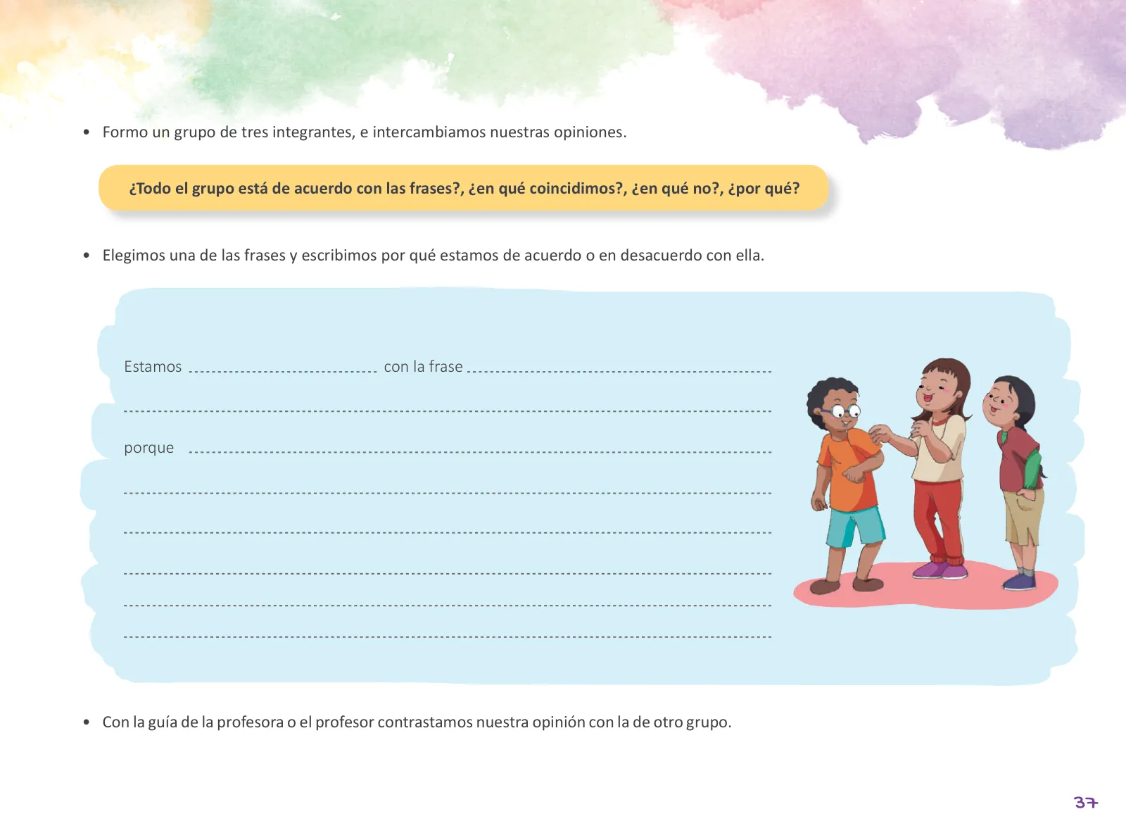 Página 39 de Cuadernillo de Tutoría Cuarto Grado Educación Primaria 2019 ﻿ · 2019