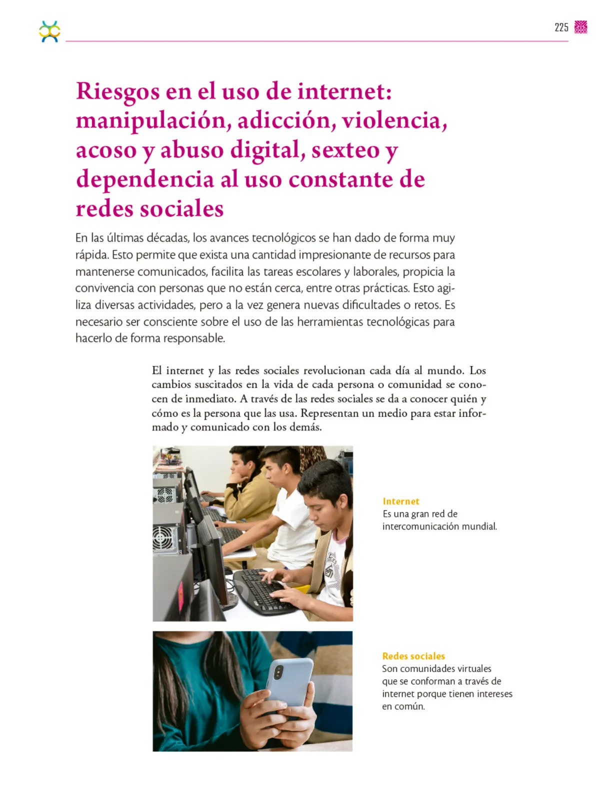 Página 226 de Colección Sk´asolil. De lo humano y lo comunitario. Libro de Educación Secundaria Grado 2° Ciclo Escolar 2025 - 2026