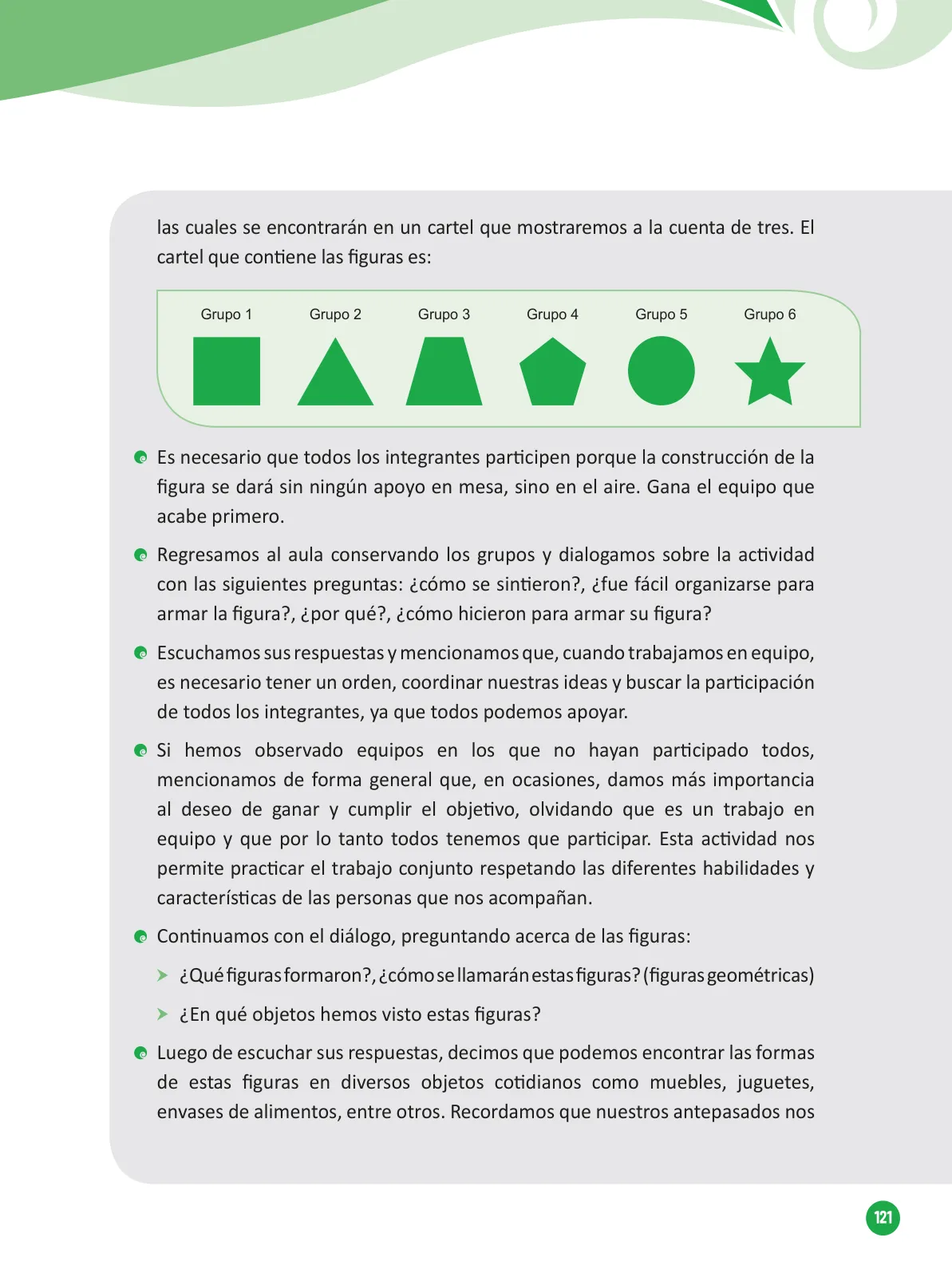 Miniatura página 123 de Guía para el trabajo docente con las familias del ciclo V de Primaria · 2016