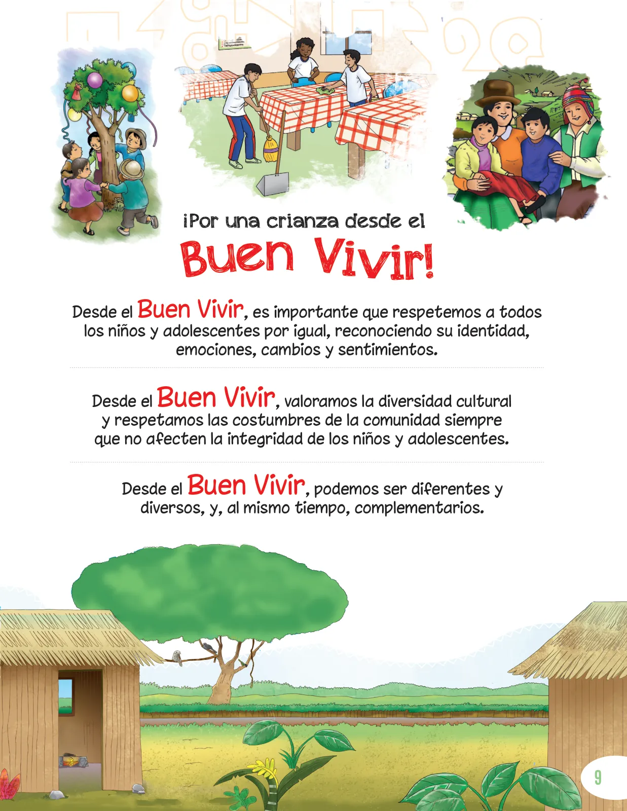 Página 11 de Cartilla de prevención y protección frente a la violencia para familias : Primaria Multigrado Monolingüe y Modelos de Servicio Educativo en el Ámbito Rural · 2024