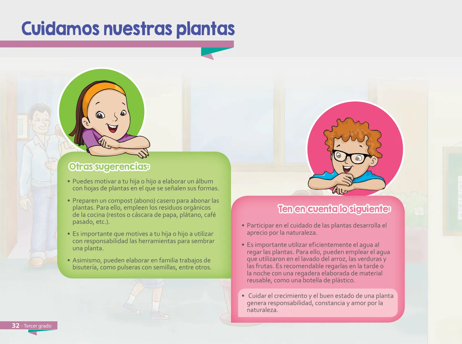 Miniatura página 34 de Aprendemos juntos en familia : guía dirigida a madres y padres. Tercer grado de Educación Primaria · 2019