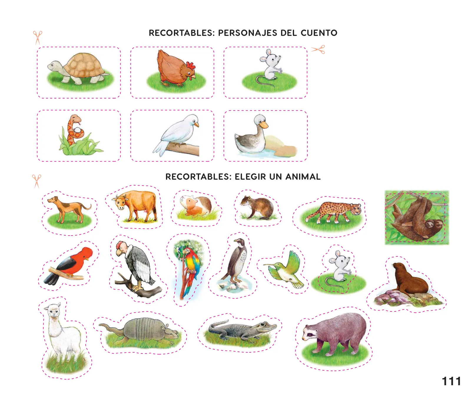 Página 113 de Cuadernillo de Comunicación 1. Primer grado de Primaria · 2024