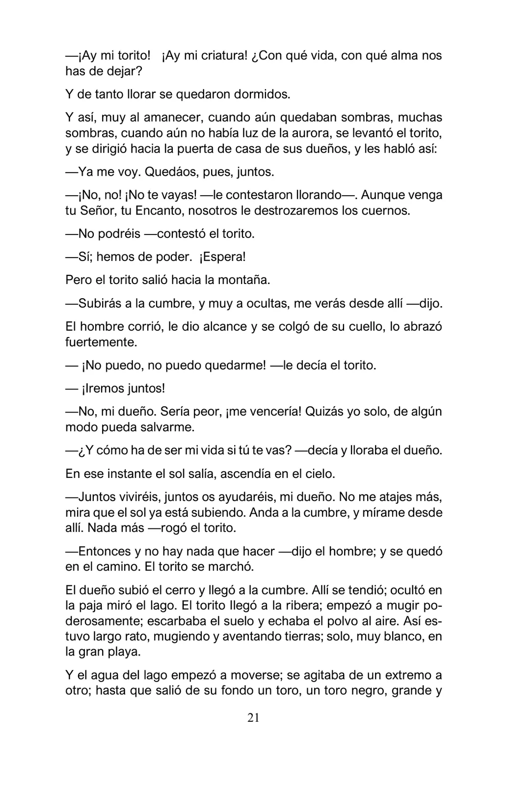 Página 21 de Arguedas, entre el fuego y el amor : textos seleccionados para estudiantes de Educación Básica · 2021