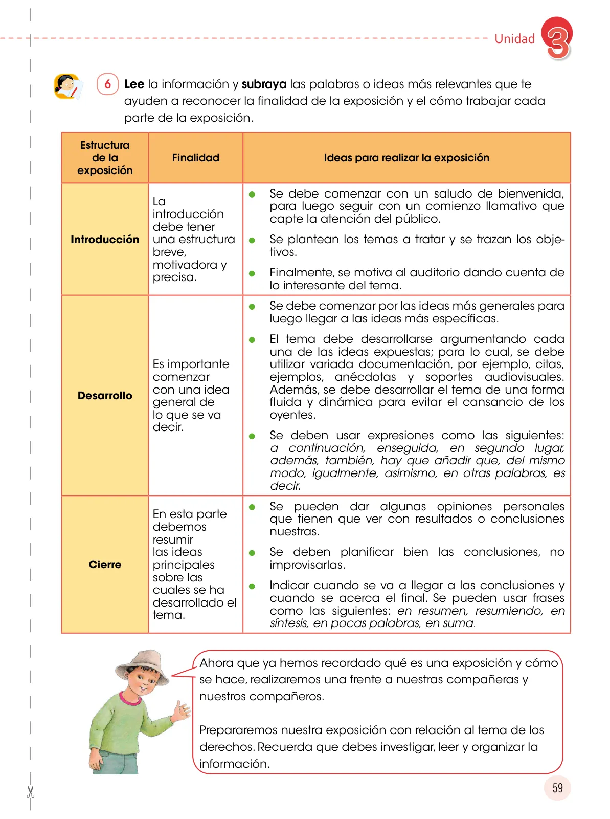 Miniatura página 60 de Comunicación 6 : cuaderno de trabajo para sexto grado de Educación Primaria 2019 · 2019