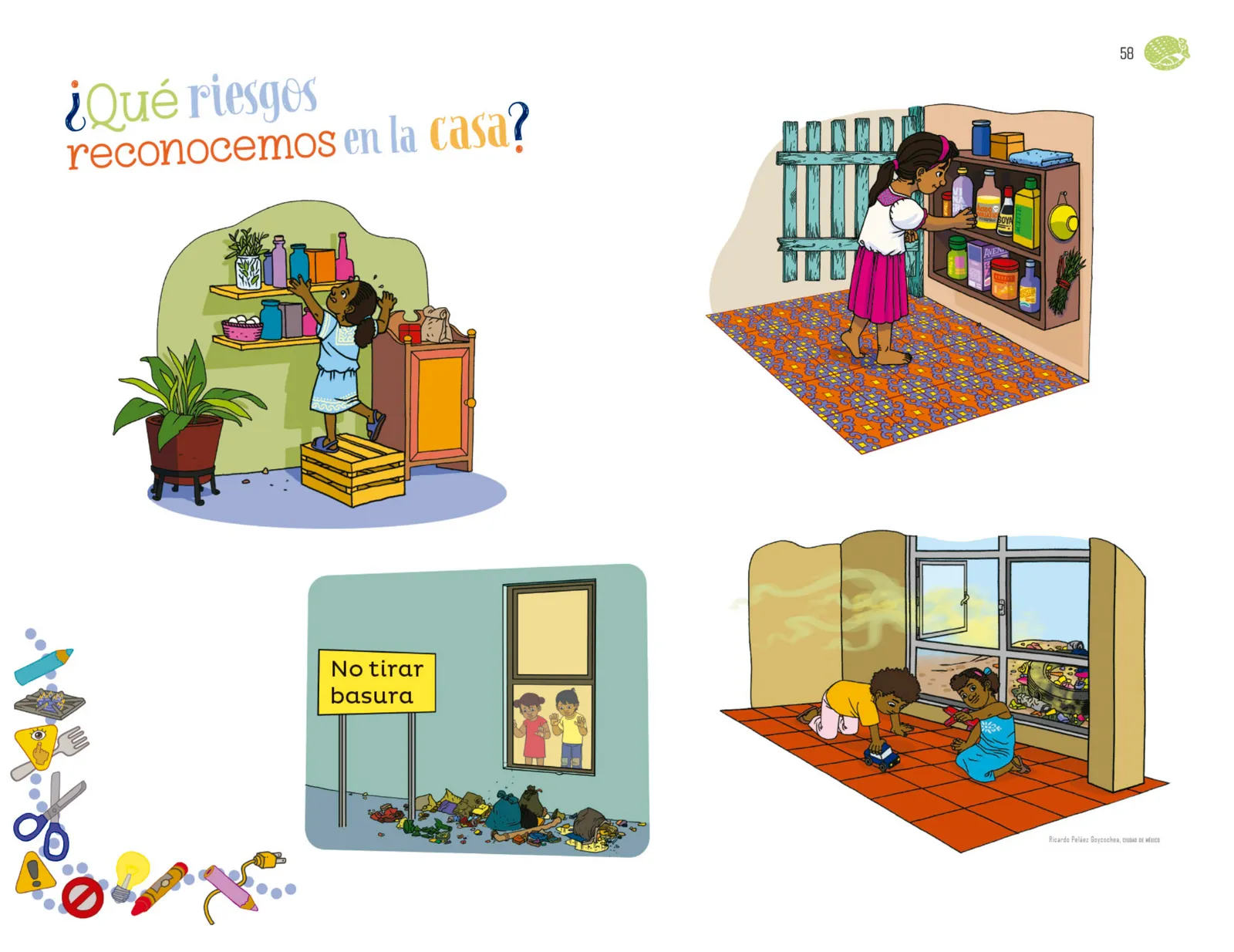 Miniatura página 59 de Explorar e imaginar con mi libro de Preescolar.   Libro de Educación Preescolar Grado 1°  Ciclo Escolar 2025 - 2026