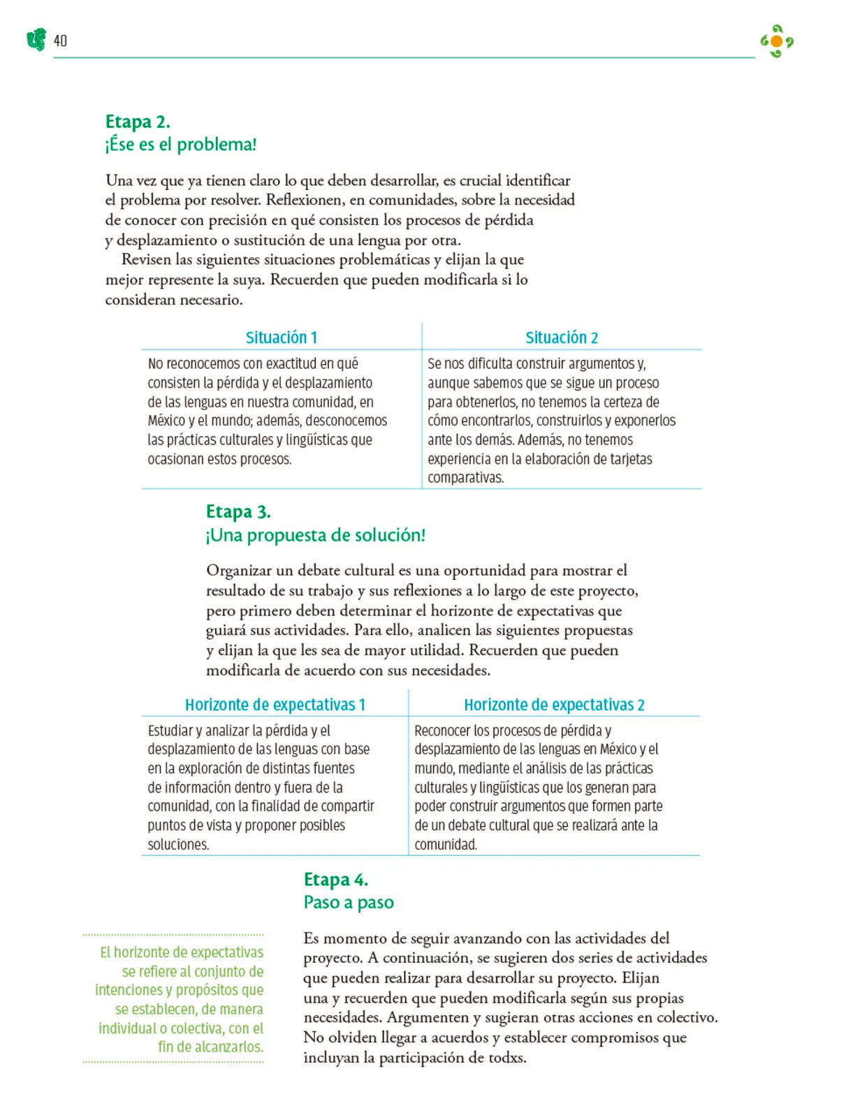 Miniatura página 41 de Colección Nanahuatzin. Nuestro libro de Proyectos. Tomo I.   Libro de Educación Telesecundaria Grado 3°  Ciclo Escolar 2025 - 2026