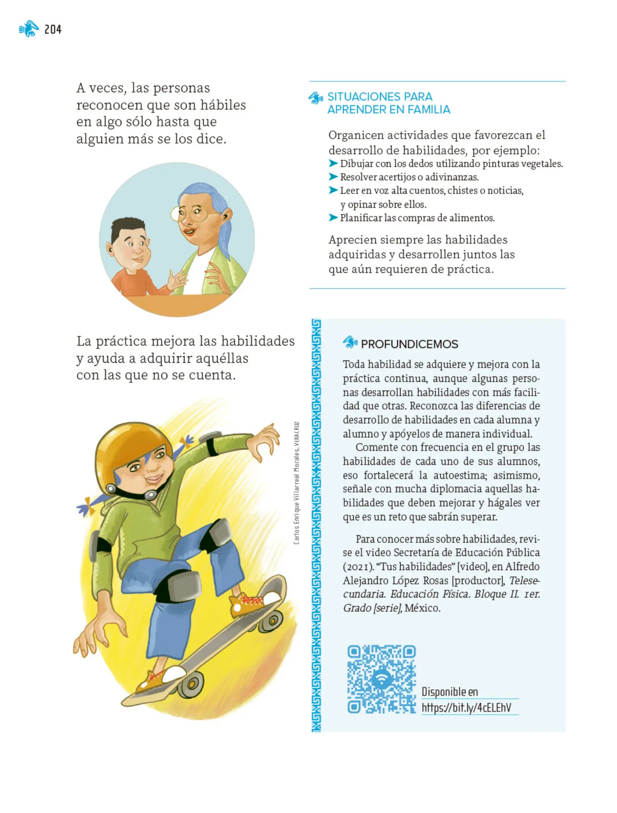 Página 205 de Nuestros saberes: Libro para alumnos, maestros y familia. Libro de Educación Primaria Grado 1° Ciclo Escolar 2025 - 2026
