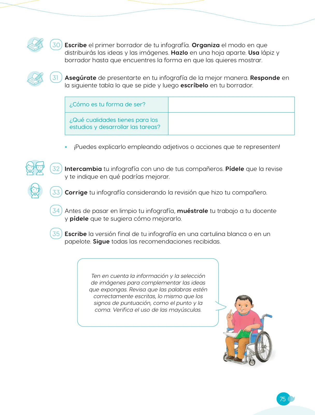 Miniatura página 77 de Cuadernillo de Comunicación 6, sexto grado de Primaria · 2023