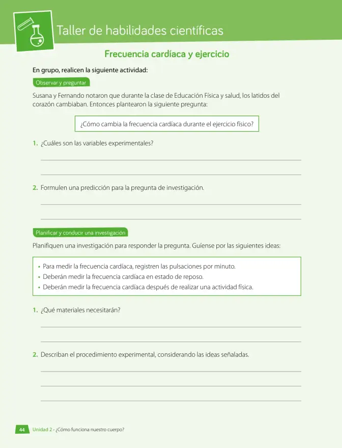 Página 45 de Libro de Ciencias Naturales – Quinto Básico | Texto del Estudiante MINEDUC – Descargar PDF · 2024