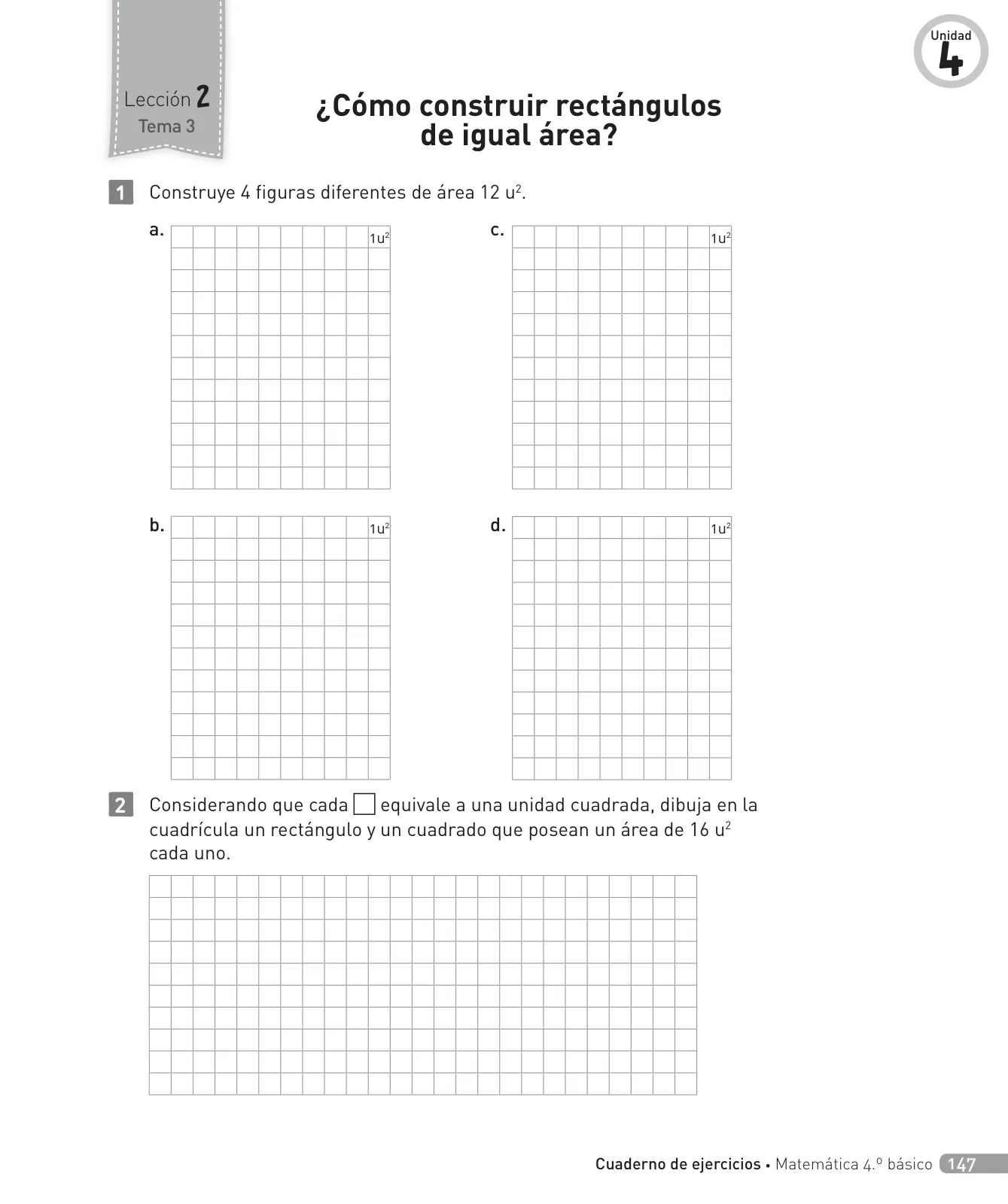 Miniatura página 148 de Matemática – Cuarto Básico | Texto del Estudiante MINEDUC – Descargar PDF · 2024