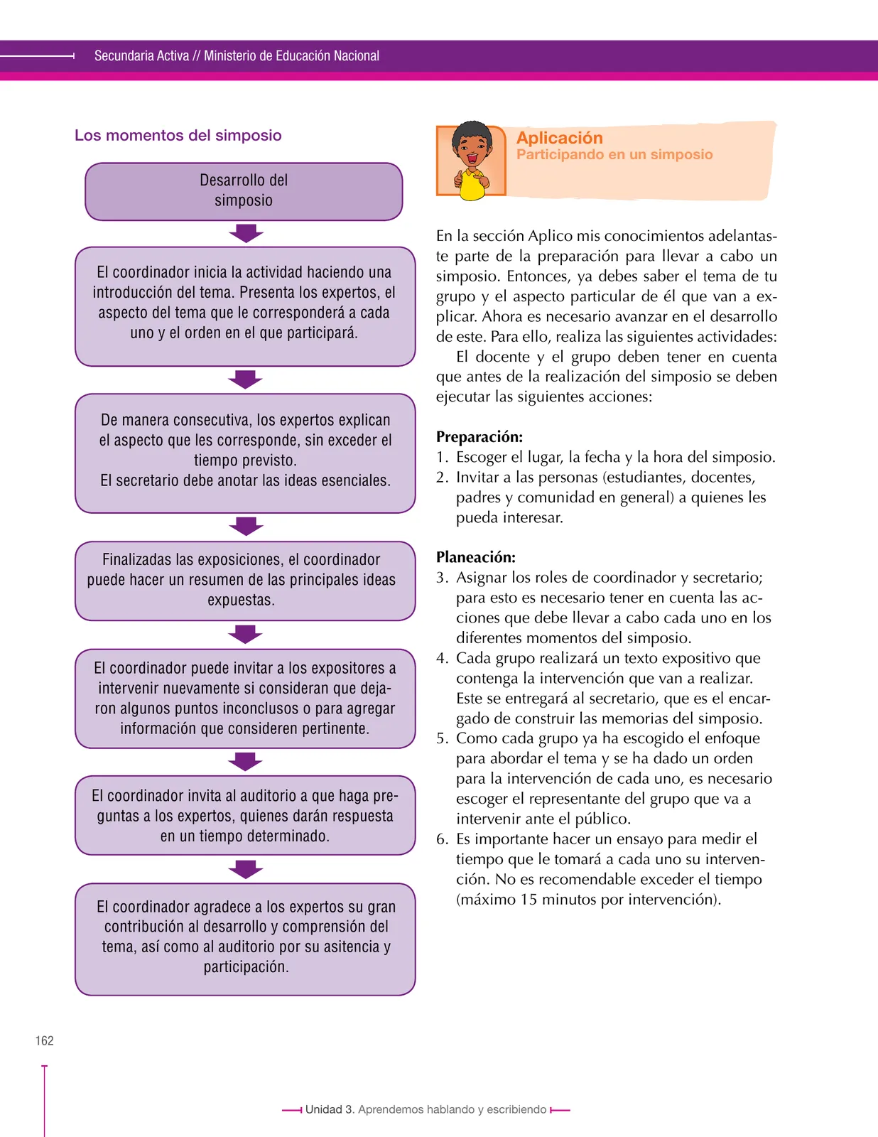 Página 162 de Lenguaje 9° · Secundaria Activa