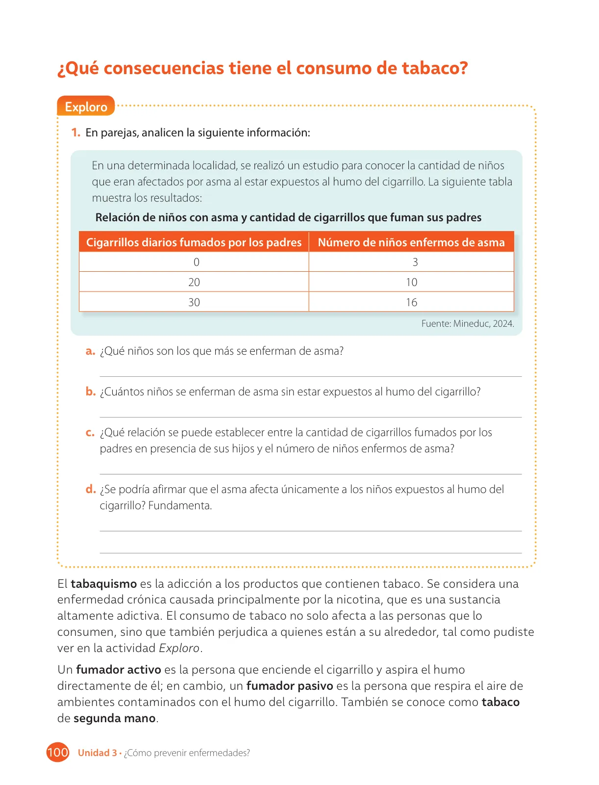 Página 102 de Libro de Ciencias Naturales – Quinto Básico | Texto del Estudiante MINEDUC – Descargar PDF · 2024