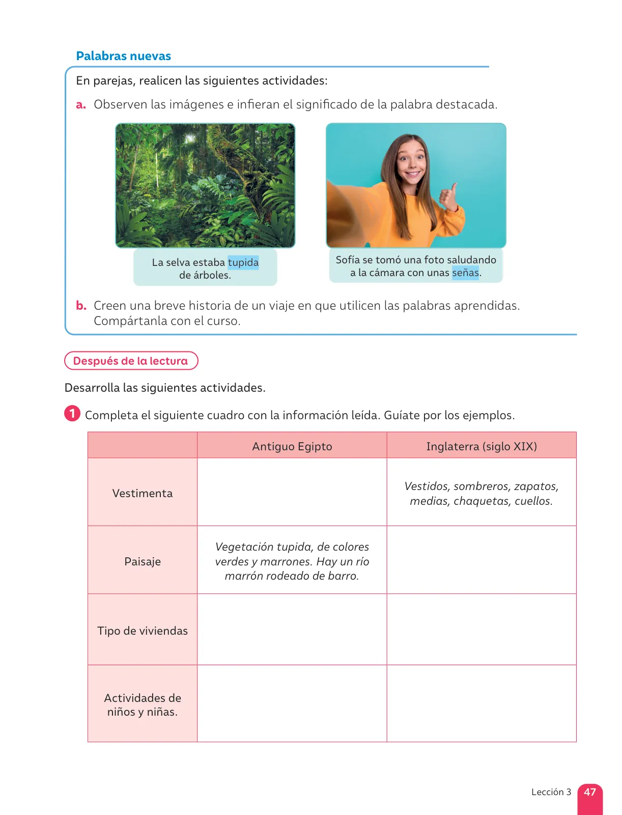 Página 49 de Lenguaje y Comunicación – Sexto Básico | Texto del Estudiante MINEDUC – Descargar PDF · 2024