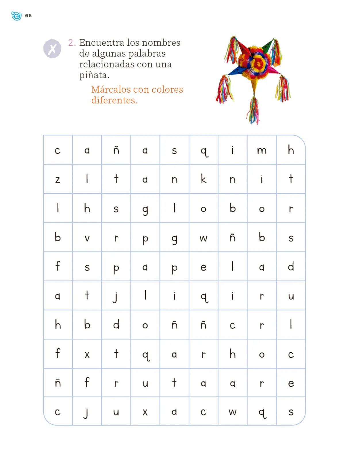 Miniatura página 67 de Múltiples lenguajes. Trazos y palabras.   Libro de Educación Primaria Grado 1°  Ciclo Escolar 2025 - 2026
