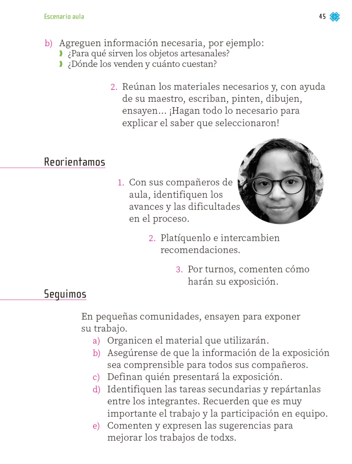 Página 46 de Proyectos de Aula. Libro de Educación Primaria Grado 1° Ciclo Escolar 2025 - 2026