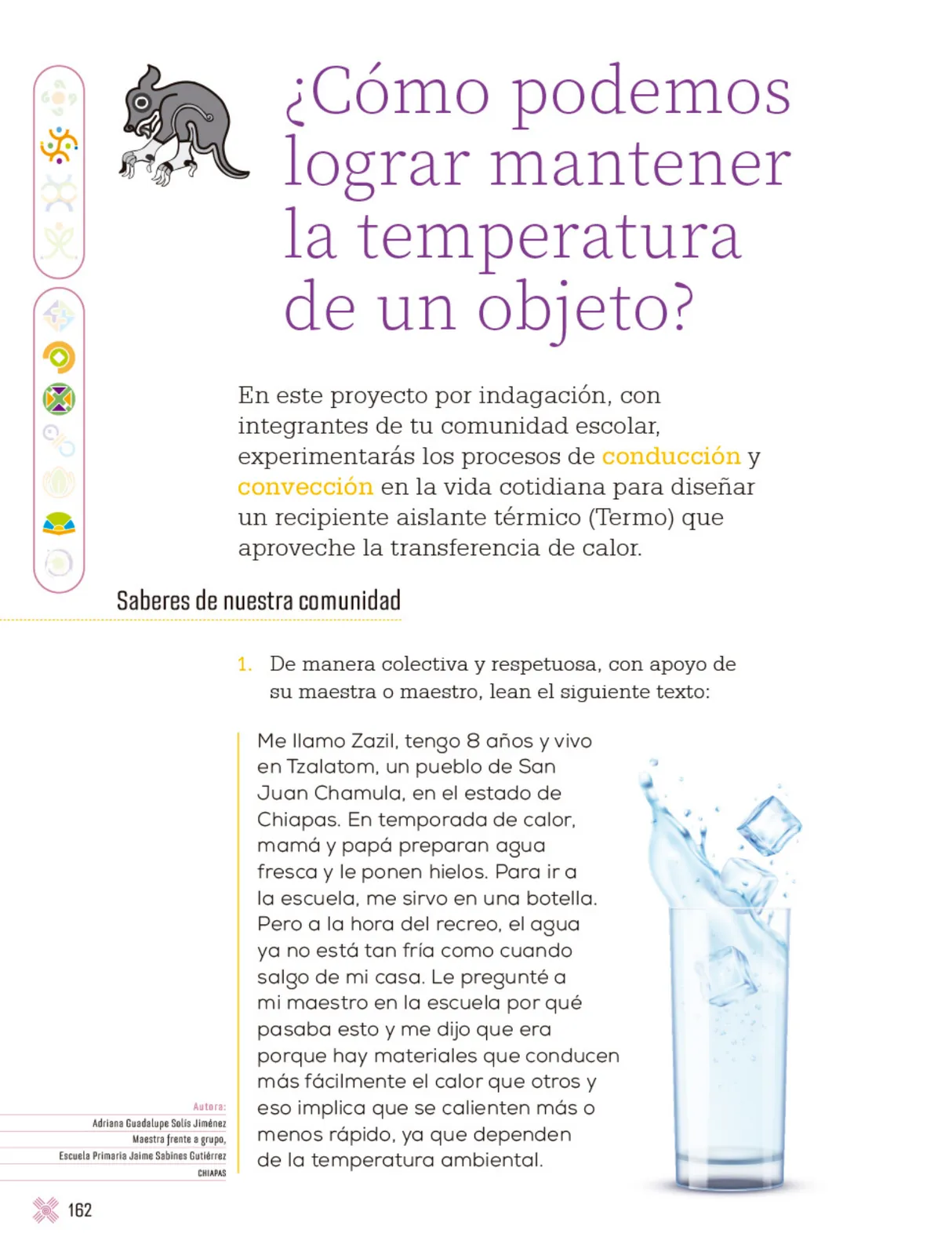 Página 165 de Proyectos Escolares. Libro de Educación Primaria Grado 3° Ciclo Escolar 2025 - 2026
