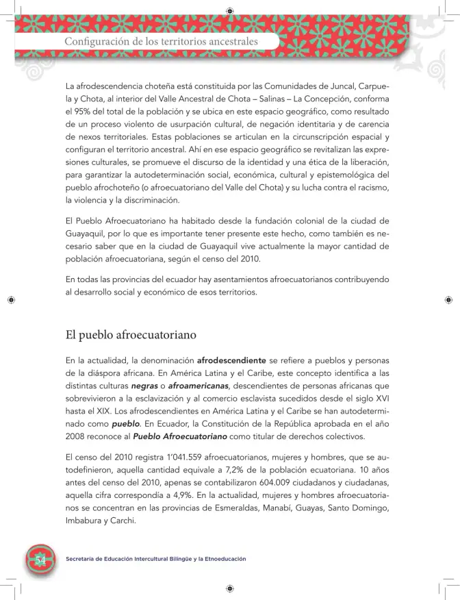 Página 56 de Etnoeducacion 6° · Egb 6 Etnoeducacion 2024 · 2024