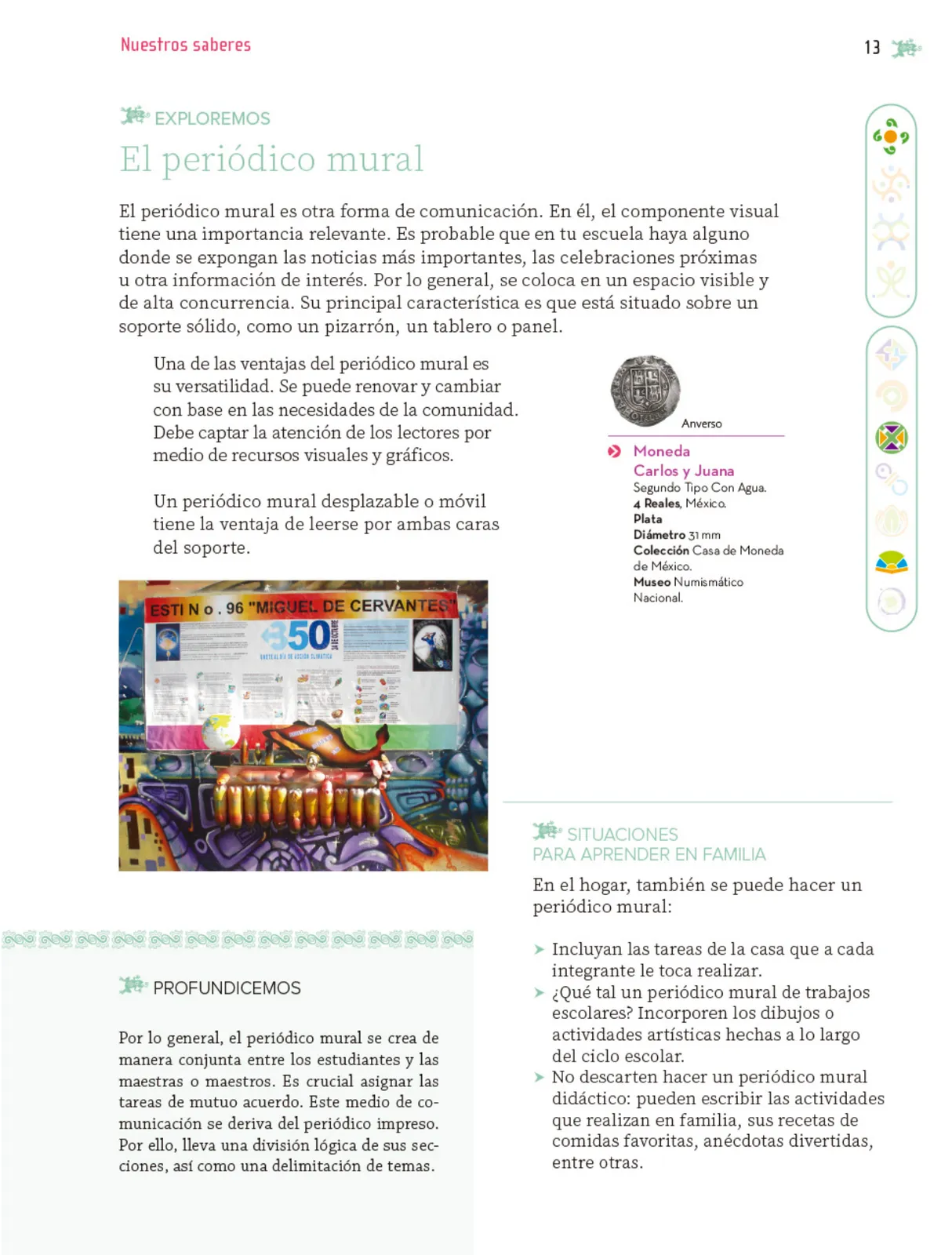 Miniatura página 14 de Nuestros saberes: Libro para alumnos, maestros y familia.   Libro de Educación Primaria Grado 5°  Ciclo Escolar 2025 - 2026