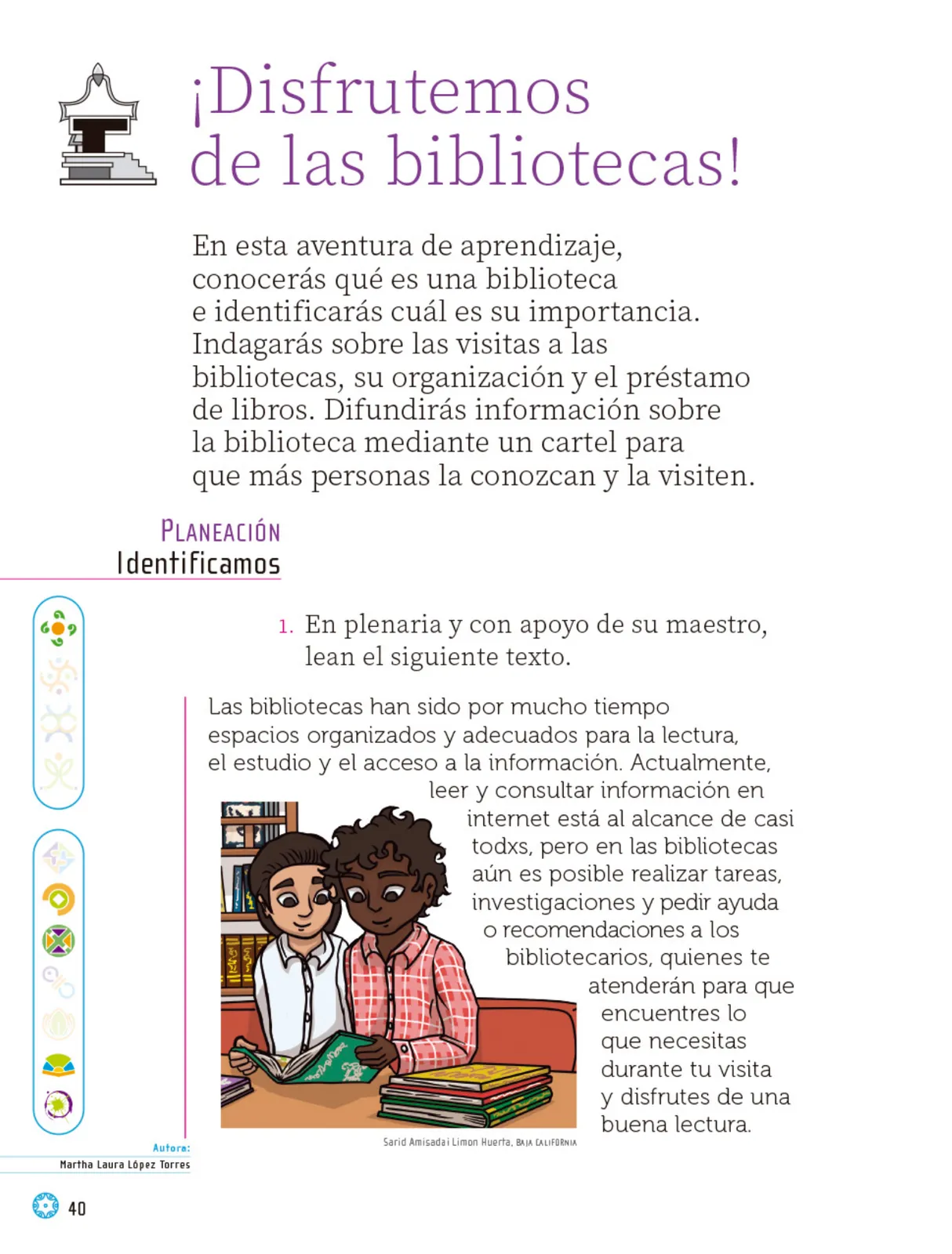 Página 41 de Proyectos Escolares. Libro de Educación Primaria Grado 1° Ciclo Escolar 2025 - 2026