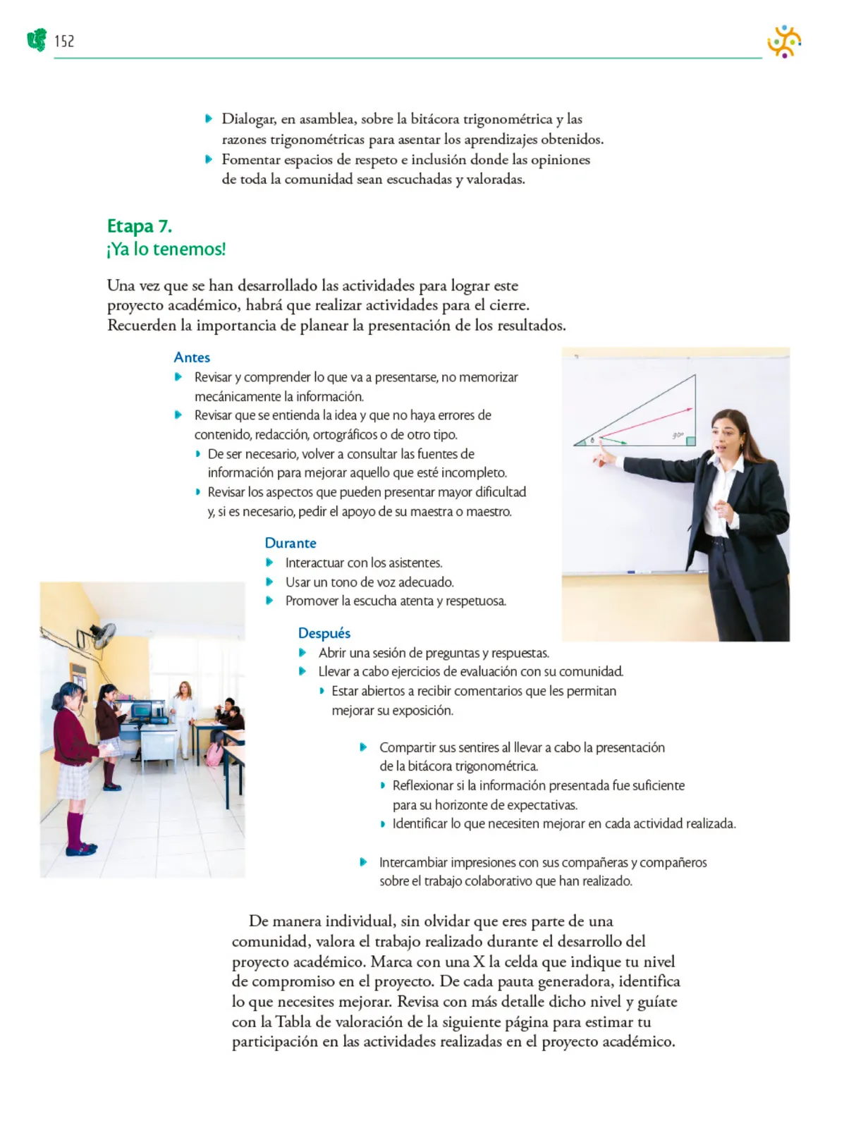 Miniatura página 153 de Colección Nanahuatzin. Nuestro libro de Proyectos.  Tomo III.  Libro de Educación Telesecundaria Grado 3°  Ciclo Escolar 2025 - 2026