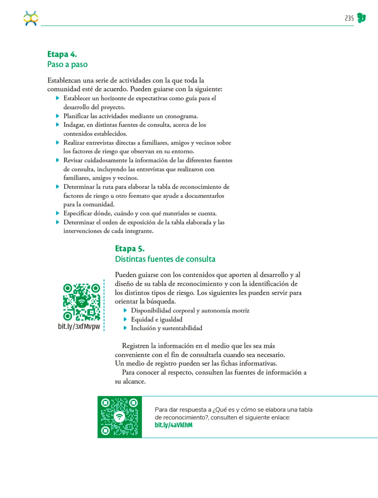 Miniatura página 236 de Colección Nanahuatzin. Nuestro libro de Proyectos.  Tomo II.  Libro de Educación Telesecundaria Grado 3°  Ciclo Escolar 2025 - 2026