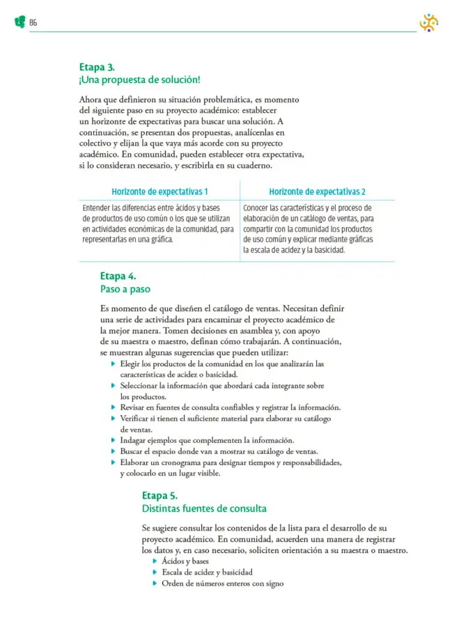 Página 87 de Colección Nanahuatzin. Nuestro libro de Proyectos. Tomo III. Libro de Educación Telesecundaria Grado 3° Ciclo Escolar 2025 - 2026