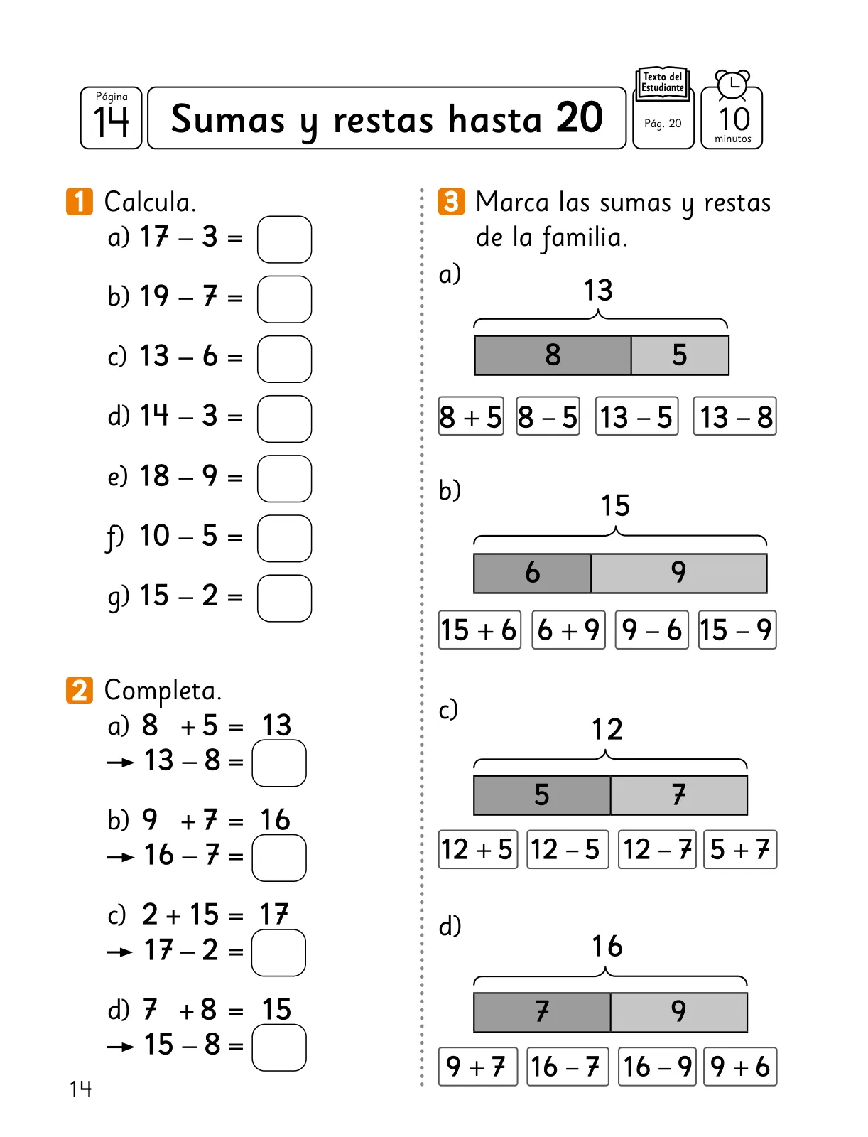 Página 15 de Sumo Primero – Segundo Básico | Texto del Estudiante MINEDUC – Descargar PDF · 2024