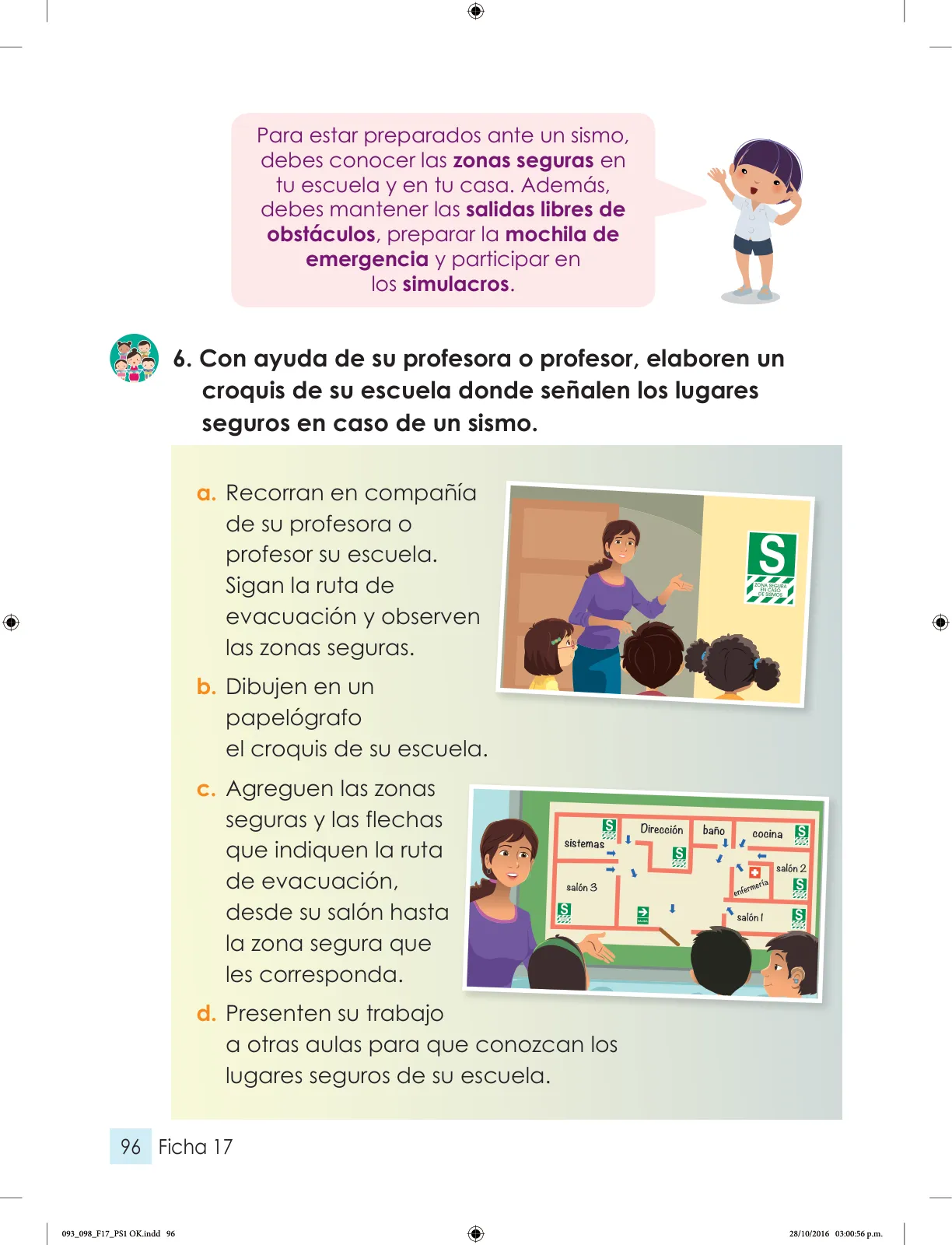 Página 11 de Cuaderno de fichas Personal Social 1. Primer grado de secundaria · 2016
