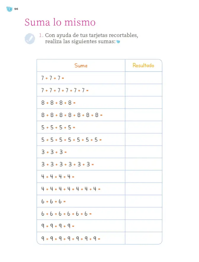 Página 97 de Múltiples lenguajes. Trazos y números. Libro de Educación Primaria Grado 1° Ciclo Escolar 2025 - 2026